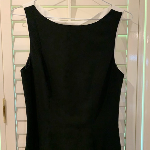 H&M Black Dress with White Back Cut-out - Picture 2 of 9